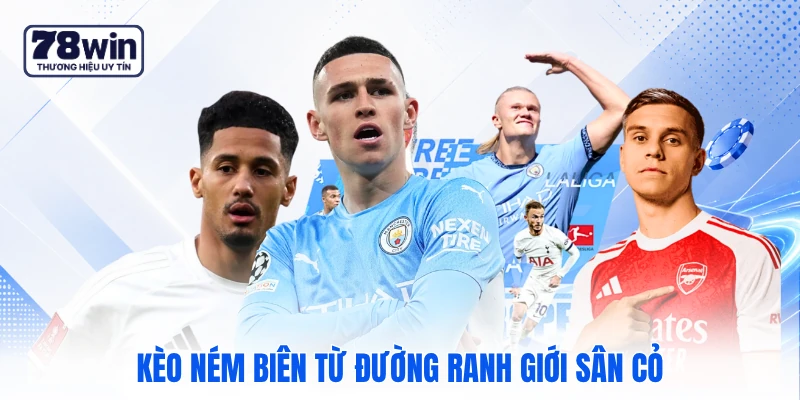 Kèo ném biên từ đường ranh giới sân cỏ Kèo ném biên từ đường ranh giới sân cỏ