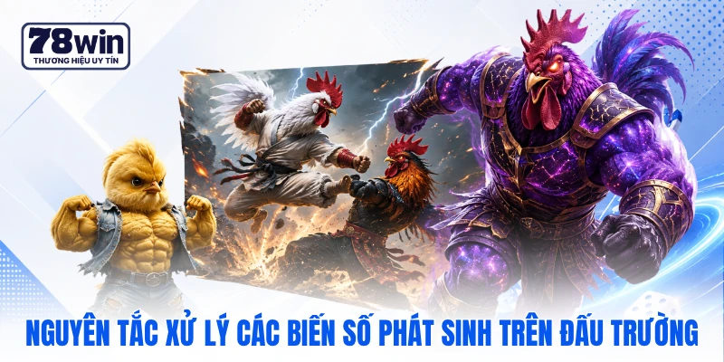 Nguyên tắc xử lý các biến số phát sinh trên đấu trường Nguyên tắc xử lý các biến số phát sinh trên đấu trường